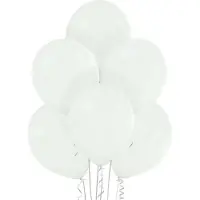 Belbal 50 x ballon 30cm, wit (in bulk) *** PRO *** Gewicht : ± 3,2 grams per ballon