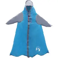 vidaXL 2-in-1 Regen Poncho met Kap Blauw 262 x 126 x 130 cm