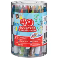 Grafix Waskrijtjes, 40dlg.