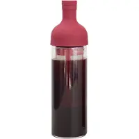 Hario Filter-in Koffiefles rood voor koud brouwen