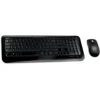 Microsoft PN9-00006, Volledige grootte (100%), Draadloos, RF-draadloos, QWERTY-indeling, Zwart, Inclusief muis