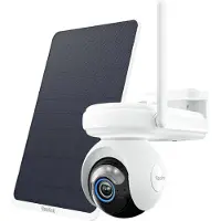 Reolink Altas Go PT+ Zonnepaneel, 2K 4MP 4G 360° draaibare accu-aangedreven bewakingscamera voor buiten, kleurenweergave bij nacht, 10 seconden vooropname, automatische tracking, AI-detectie