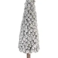 Clayre & Eef Mini Kunstkerstboom Ø 19x97 cm Groen Kunststof