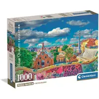 Clementoni - Puzzel - 1000 Stukjes - Park Güell, Barcelona - Puzzel Voor Volwassenen - High Quality Collection