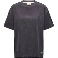 Anerkjendt Heren Polo's & T-shirts Akvillads Corduroy Ss Tee - Donkergrijs - Maat S