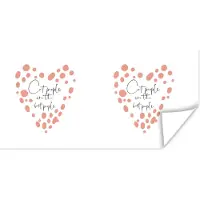 PosterMonkey Poster Quotes - Huisdieren - Kat - Spreuken - Cat people are the best people - 160x80 cm