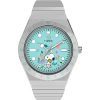 Timex Analoog horloge blauw / zilver