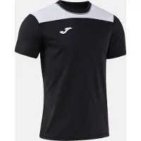 Joma Phoenix III Shirt Korte Mouw Heren - Zwart / Wit | Maat: S