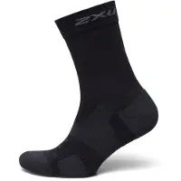 2XU Compressiesokken Vectr Cushion Crew Nylon Titanium Maat Xl