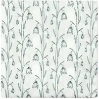 House Doctor Servetten Snowdrop wit groen