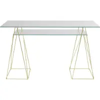 Kare Bureau Polar Messing Matt 31x49 cm