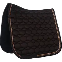 HKM ZADELDEK ROSEGOLD GLAMOUR STYLE Zwart-paars