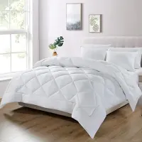 Aura Dekbed 180x200 - Dekbed - Tweepersoons - Wit - 180cm x 200cm x 10cm