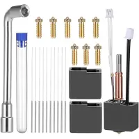 LONGZIMING - 3D Printer Nozzle Upgrade Kit - Quick Swap Extruder Module - Snelle Wissel In Minder Dan 3 Minuten - Lekvrije Constructie - Hoogwaardig Messing