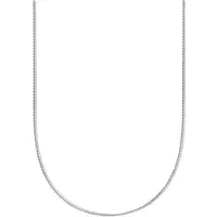 The Jewelry Collection Zilver Gerhodineerde Collier gourmet 1 1333555 42 cm