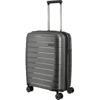 Travelite Air Base 4 wielen Kofferset 3-delig met uitbreidingsplooi grijs