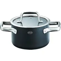 Rösle Kookpan ProNero Ebonic met Deksel 16 cm