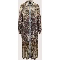 MADELEINE Blousejurk bruin / pueblo / zwart / wolwit