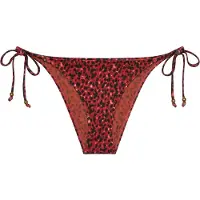 Triumph Swimwear Bikinibroek ' Red Label Midnight Swim ' bruin / rood / zwart