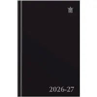 Ryam | Studie Agenda Uni | 2026/2027 | Genaaid gebonden | A5 | Zwart |