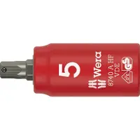 Wera 8740 A VDE HF 05005902001 Inbus Dopsleutelinzetstuk Houderfunctie 5 mm 5 mm 1/4
