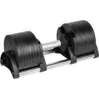 Rebel RBA-2332 Verstelbare gietijzeren halter 36 kg, in stappen van 2 kg