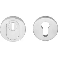 Formani Basics BVEIL-KT veiligheidscilinderrozet massief 52mm kerntrekbeveiliging SKG*** - mat RVS