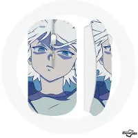 MANIACASE Draadloze Muis - Killua Zoldyck - Hunter x Hunter - Blauw - USB Wi-Fi - Compatibel met Mac en PC