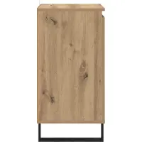 vidaXL Dressoir Artisan Eiken 40 x 35 x 70 cm Bewerkt hout