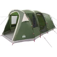 vidaXL Tunneltent Groen 505 x 330 x 204 cm