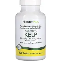 NaturesPlus Jodium Tabletten - Icelandic Kelp 150 Mcg - 300 stuks - NaturesPlus - Kelp Extract - 100% Vegatarisch - Gluten Vrij