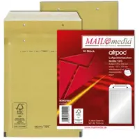 Mailmedia Luchtkussen verzendzakken type 17/G bruin 250x350mm 22g