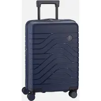 Bric's BY Ulisse 4-wielige cabinewagen 55 cm blauw