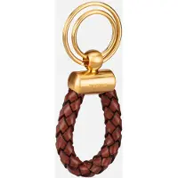The bridge Story Uomo Sleutelhanger Leer 10 cm marrone
