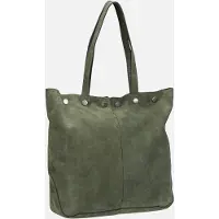 Liebeskind berlin Rive Shopper Tas Leer 40 cm groente