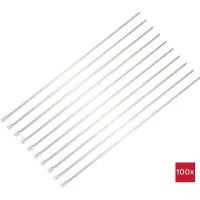 TRU COMPONENTS TC-12647564 Stalen kabelbinder 360 mm 4.6 mm AISI 304 100 stuk(s)