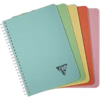 Clairefontaine spiraalschrift LINICOLOR, A5, strogeel