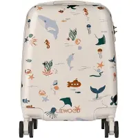 Liewood - Norelle Hardcase Suitcase - Sea creature / Sandy - One size