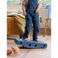 Modu Blok Basis - 50x30x10 cm - Deep Blue - - OneSize - Motoriek speelgoed