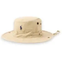 Ralph Lauren Heren Vissershoed met beige vlek (OSFA), Casual, Katoen 449973197003