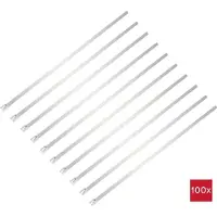 TRU COMPONENTS TC-12656536 Stalen kabelbinder 360 mm 7.9 mm AISI 304 100 stuk(s)