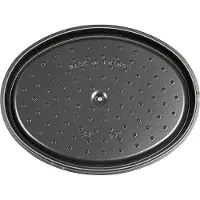 Staub Braadpan Ovaal Cocotte Zwart - ø 41 cm / 12 liter