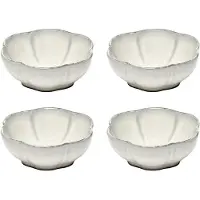 Serax - Sergio Herman Inku - Geribd Kom M - Wit - 11 Ø - 4 stuks