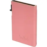 Tony Perotti Furbo Leren RFID Pasjeshouder met buitenvak - Roze