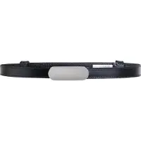 Vanzetti Leren riem 20mm Leather Belt W95 Black zwart
