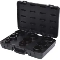 Ks Tools 450.5020 Sleutelset met sleufmoeren, tap aan de binnenkant, 9-delig