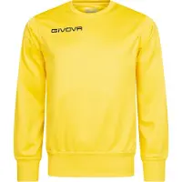 Givova One Cuello Redondo Sweatshirt Amarillo - XS