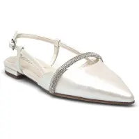 Tamaris Ballerina met riempjes zilver