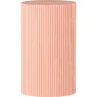 Ebuy24 Lenox bijzettafel Ø30cm perzikkleurig.