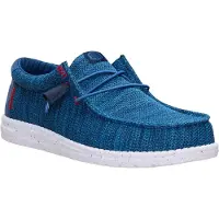 HeyDude Instapper Men Wally Stretch Sox Ensign Blue / Multi-Schoenmaat 43